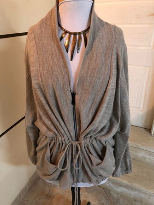 Toi&Moi women's cardigan used, spring, gray, size S