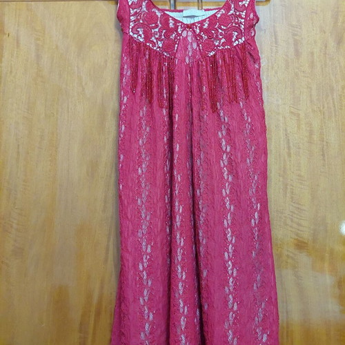 Laurie & Joe lace embroidered evening dress like new, size L