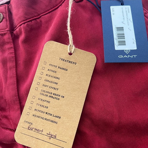 GANT pants new, size S, red