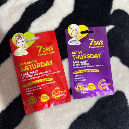 7 Days Face Mask hydrating new