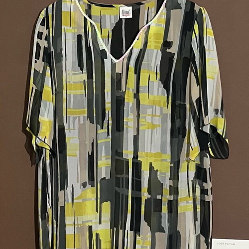 Dina muslin blouse and two tops set size XL like new, black and blue