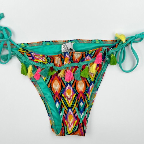 Bluepoint bikini swimsuit used, multicolor and green