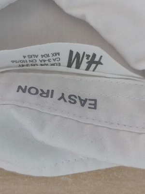Children's white shirt like new for ages 3-4