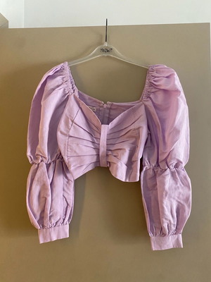 Nanadoo λιλά crop top μέγεθος S μεταχειρισμένο