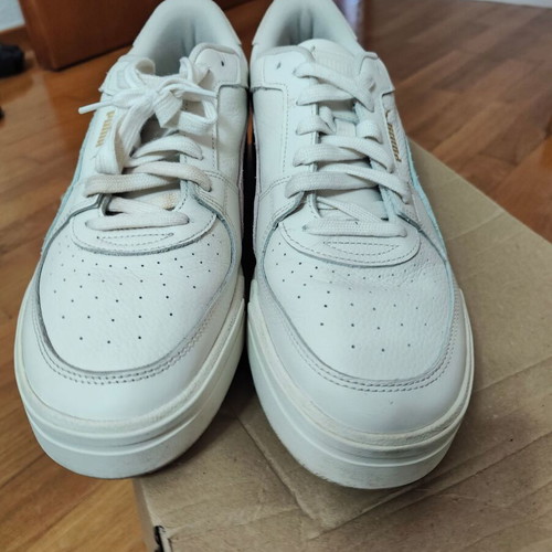 Puma sneakers size 46, white with grey detail