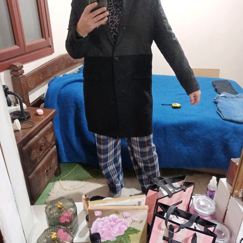 Simply Vera Vera Wang coat like new, black and gray, size L XL