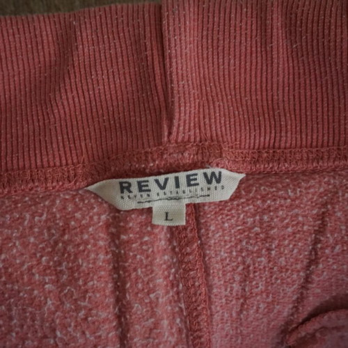 Review women's tracksuit pink like new, size L