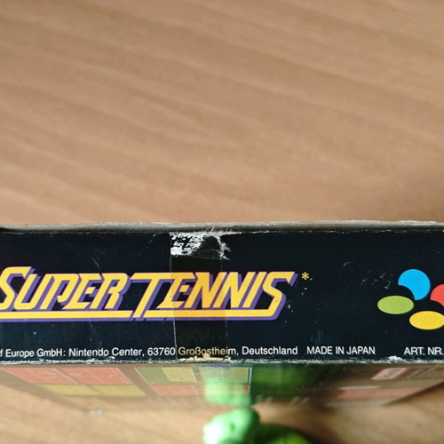 Super Tennis SNES used, boxed with instructions