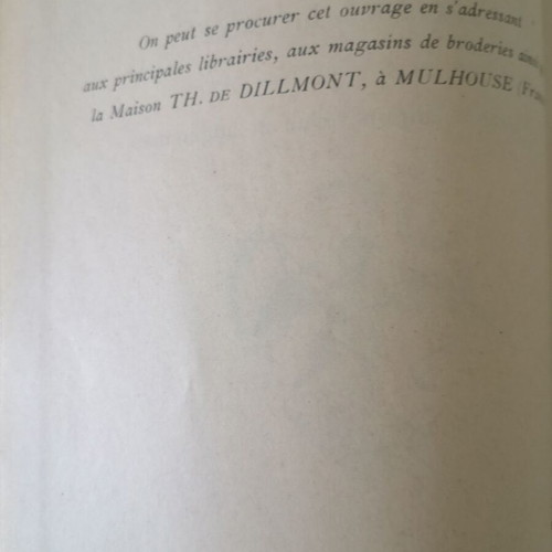 Encyclopedie des Ouvrages de Dames book used, French embroidery manual