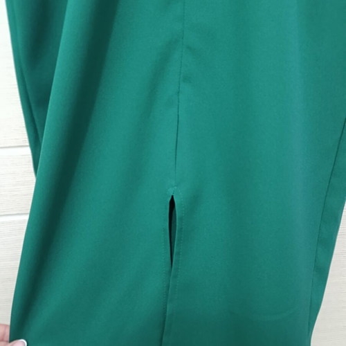 Trendyol women's midi dress like new, green, size 36
