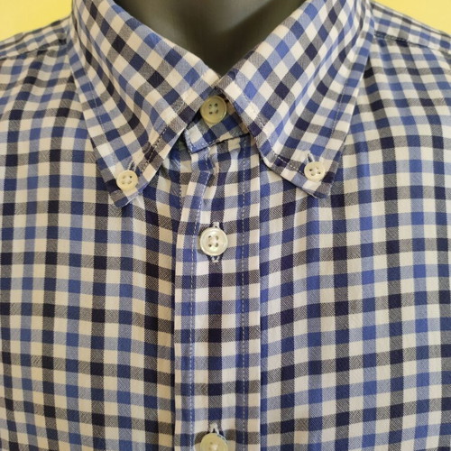 Gant Regular Fit Checked Summer Shirt 2XL