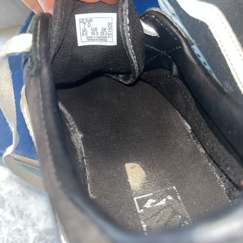 Vans Old Skool used, size 39, black sneakers