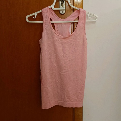 Pink athletic sleeveless top H&M like new, size S