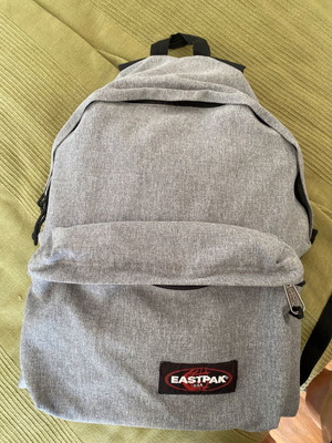 Eastpak shoulder bag backpack used, gray