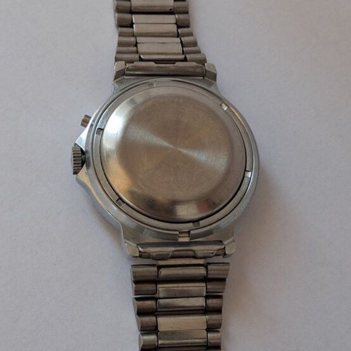 Slava Automatic Retro 1970 wristwatch like new, Leningrad