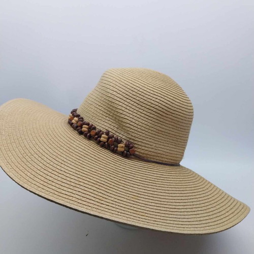 Women’s straw hat from Mexico like new, size M, beige