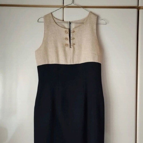 Dress like new, cotton fabric, waist 80 cm, size M