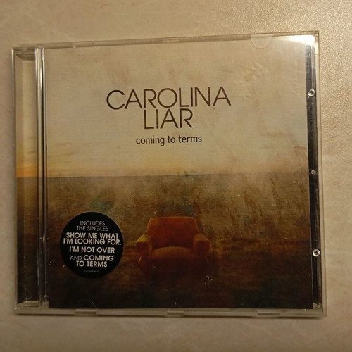Carolina Liar Coming to Terms CD used, rock