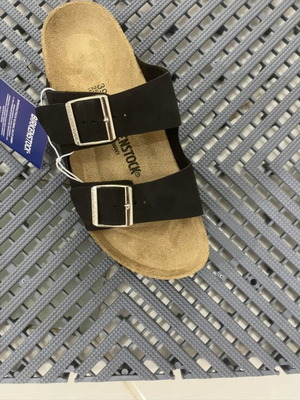 Birkenstock παντόφλες μαύρες νούμερο 39 καινούργιο με ετικέτες