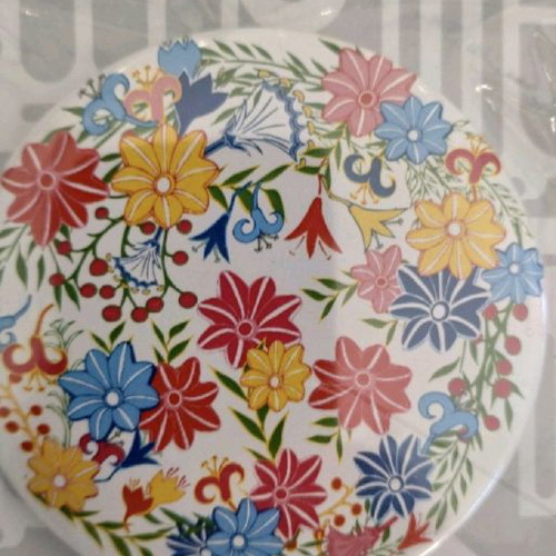 Set of Ancient Flower Designs new with notebook, eraser, pencil, mirror, magnets
