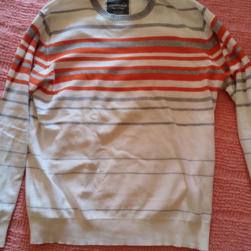 Springfield striped sweater XL like new, multicolor