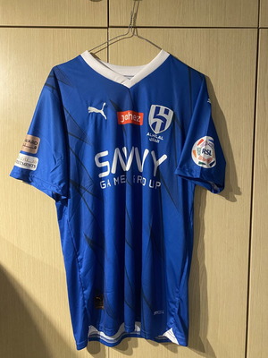 Neymar Jr Al Hilal Jersey new, size Large, official replica