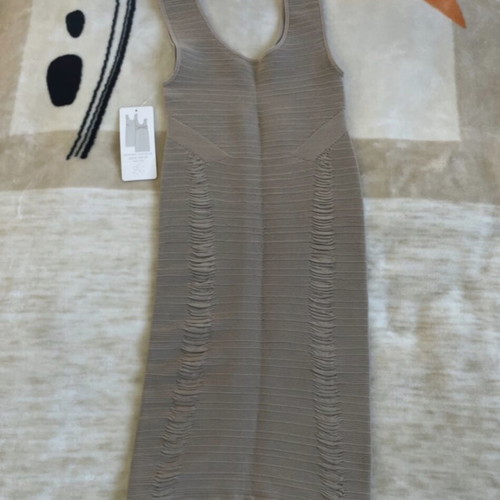 Aura dress beige, new, size L