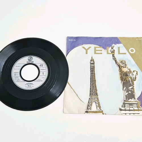 Yello Lost Again 7" vinyl single near mint, German edition 1983