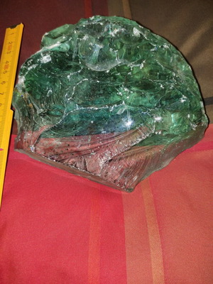Glass stones used, 10 kg