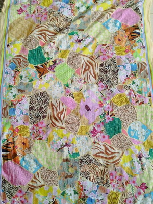 Codello women's scarf used, colorful, size 187/100 cm
