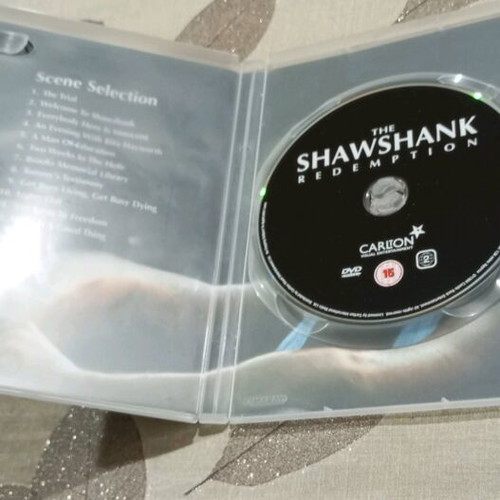 The Shawshank Redemption DVD like new, English language with subtitles