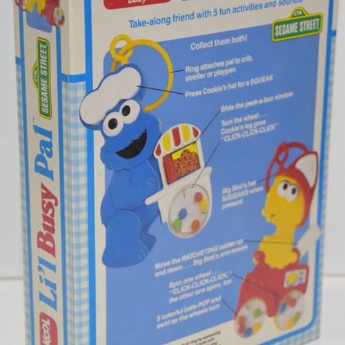 Vintage Playskool Sesame Street Baby Toy new in box