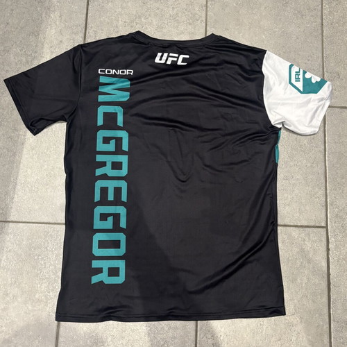 UFC Connor McGregor black slim fit T-shirt, Reebok