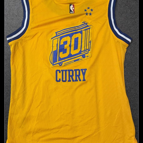 Stephen Curry Golden State Warriors The City Swingman Jersey XL like new