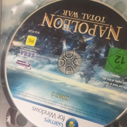 Napoleon Total War Imperial Edition Sega Mega PC used strategy game