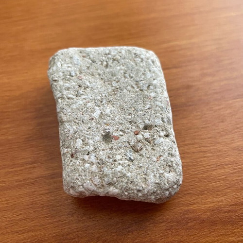 Natural sandstone with colorful geometric pattern new