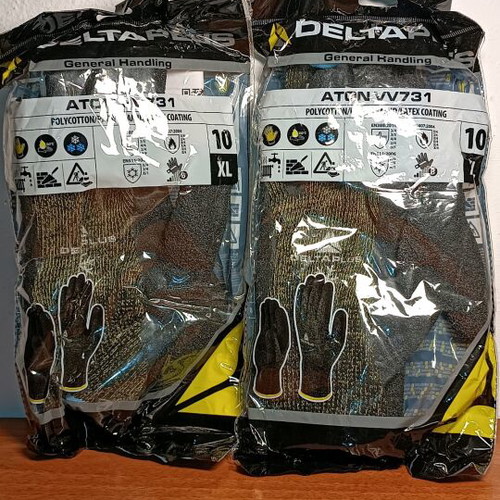 Aton VV731 Deltaplus knitted gloves cotton/polyester/para-aramid two pieces new
