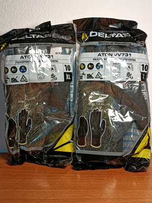 Aton VV731 Deltaplus knitted gloves cotton/polyester/para-aramid two pieces new