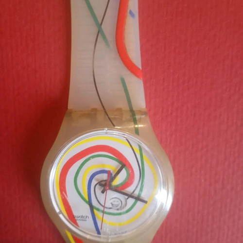 Swatch Special 2007 SUJZ400 wristwatch used