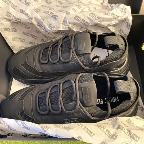 Philipp Plein Predator size 43 new black sneakers