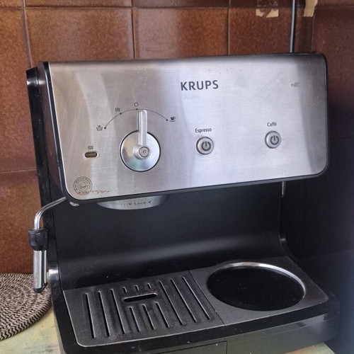 Krups espresso and filter coffee machine with new filter