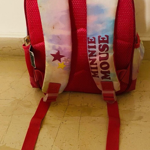 Toddler bag used with Minnie Mouse design