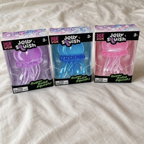 Squishy jellyfish toy, random color, 1 piece