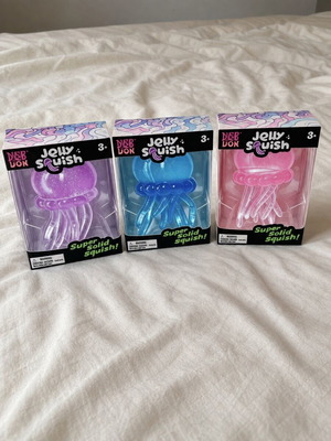 Squishy jellyfish toy, random color, 1 piece