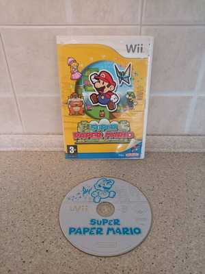 Super Paper Mario Nintendo Wii παιχνίδι μεταχειρισμένο