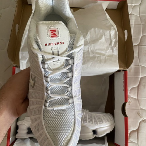 Nike Shox TL sneakers white/silver new
