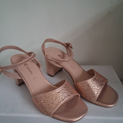 Women's Pink Platform Sandals Size 36 New
