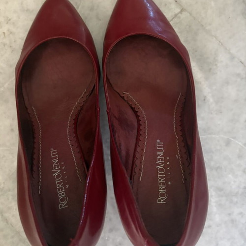 Red women's pumps size 39 used