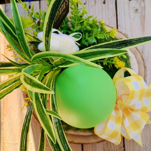 Easter decoration with bunny and egg handmade Mata’s