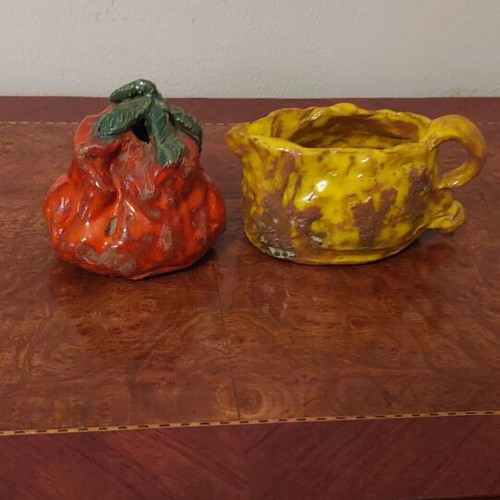 Angeliki Tseva ceramic set like new, handmade